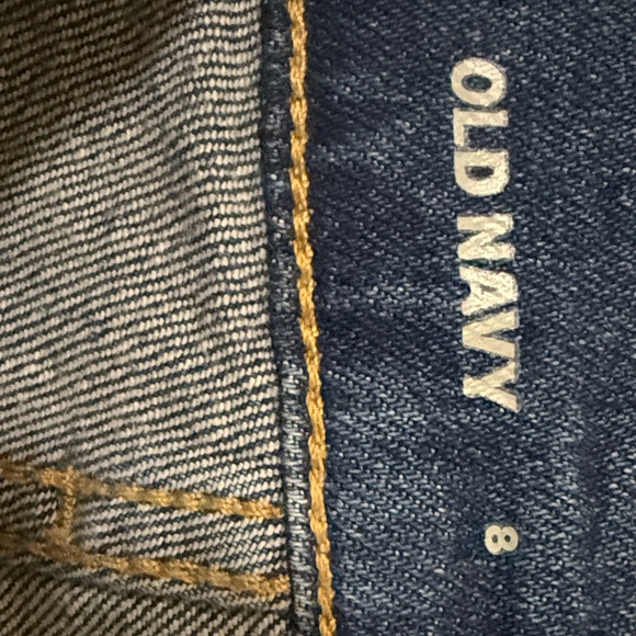 Old Navy Dark Blue Cropped Jeans - Picture 2 of 6